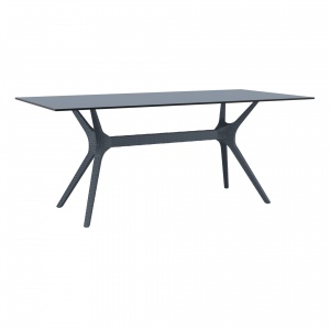 resin-rattan-polypropylene-outdoor-dining-ibiza-table-180-darkgrey-front-side